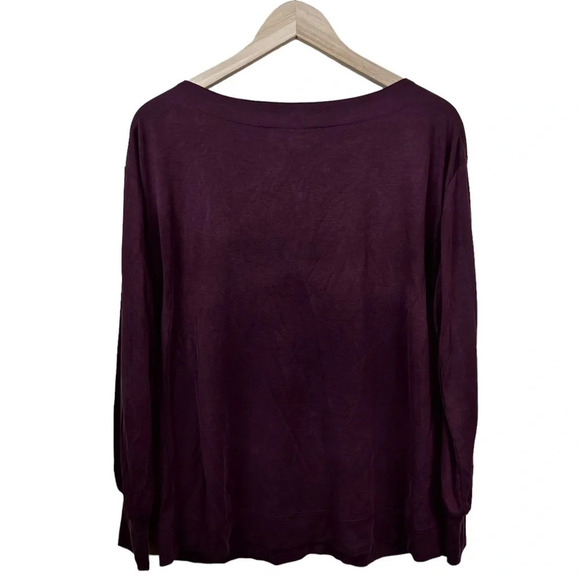 Loft • Purple Modal Blend Long Sleeve - Picture 1 of 6